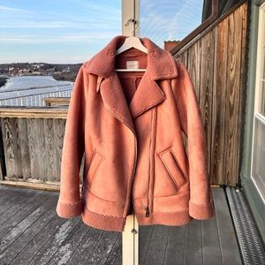 Pink Loft Coat